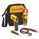Комплект Fluke 62/322/1AC - ИК термометр + Токоизмерительные клещи + детектор напряжения