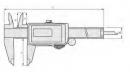 Штангенциркуль ABSOLUTE Digimatic с питанием от солнечных батарей