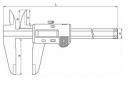 Штангенциркуль ABSOLUTE Digimatic с большим диапазоном измерений