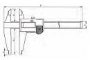 Штангенциркуль ABSOLUTE Digimatic со скругленными и стандартными губками