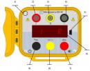 Передняя-панель-мегаомметра Е6-40