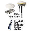RTK комплект приемников R9s Radio Base&Rover+R8s Radio Base&Rover+TSC3+GSM M5