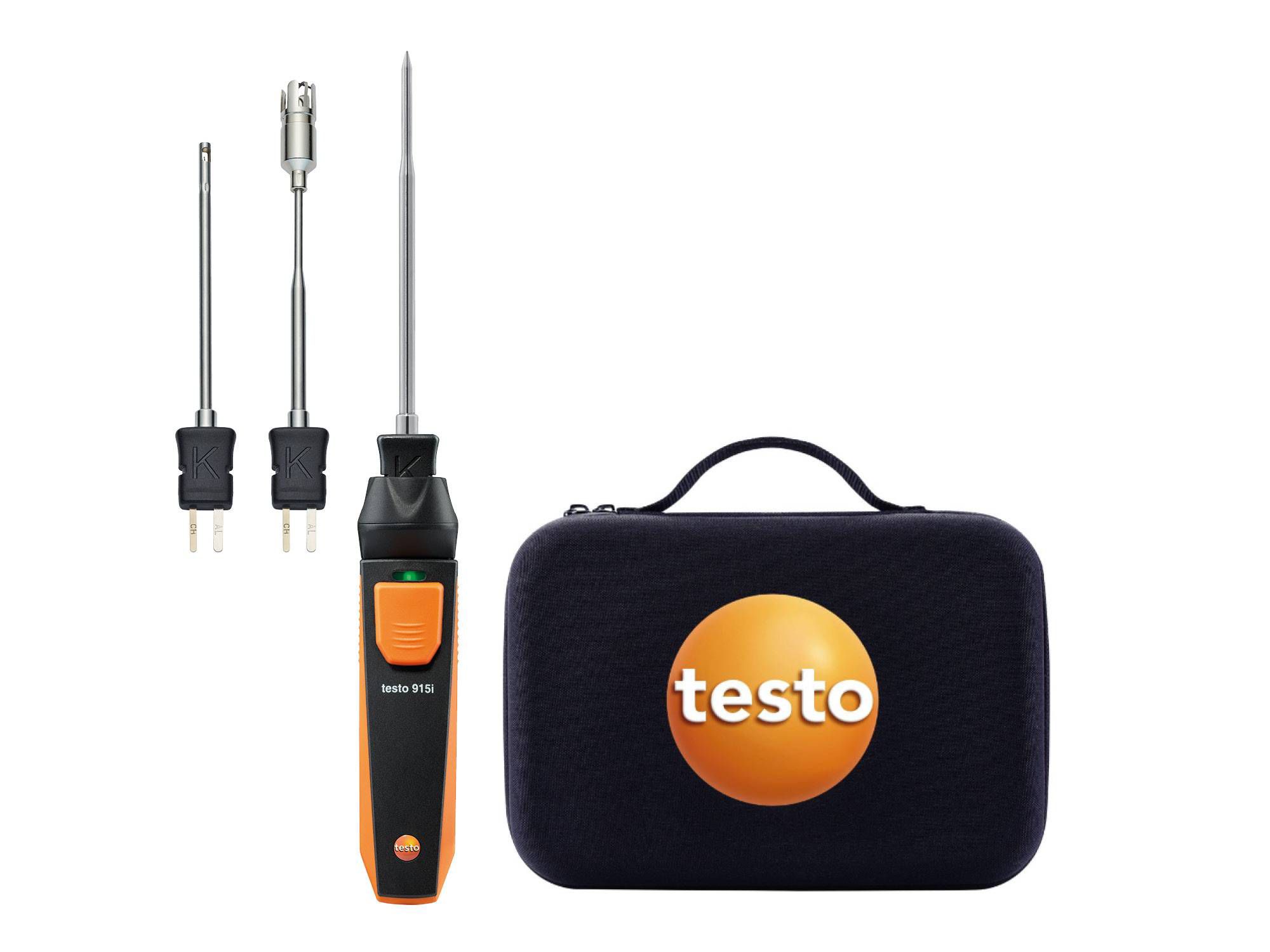 Смарт зонды testo. Testo 915i. Набор термометр testo. Термометр testo зонд.