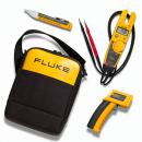 Комплект Fluke T5-600/62/IAC -  ИК-термометр fluke 62 + электрический тестер Fluke T5-600 + детектор напряжения VoltAlert Fluke 1AC II