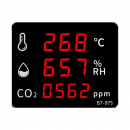 Термогигрометр В7-975С цифровой, зонд пластиковый для трубопроводов газа, вентиляции и сыпучих веществ с поверкой