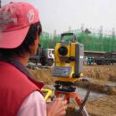 Топографическая съемка тахеометром Trimble TS215