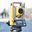 тахеометр Topcon ES-105L под дождем