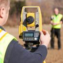 тахеометр Topcon ES-103 съемка на местности