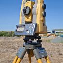 тахеометр Topcon PS-103 в полевых условиях