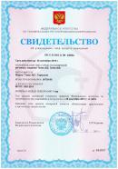 Свидетельство об утверждении типа средств измерения на pH-метр testo 205