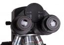 Микроскоп Levenhuk 850B имеет возможность изменения межзрачкового расстояния в диапазоне от 55 до 75 мм