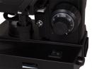 Выключатель и колесико регулировки подсветки микроскопа Levenhuk D320L