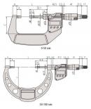 Размеры микрометра 422-230