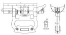 Размеры индикаторных калибр-скоб 201-101
