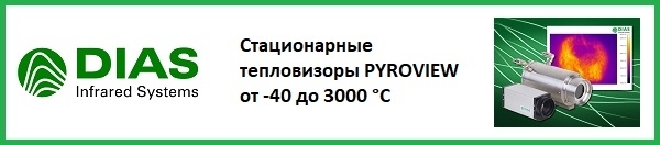 Стационарные тепловизоры PYROVIEW от -40 до 3000 °C